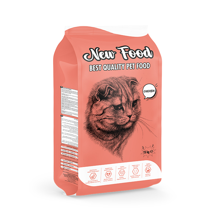 New Food Chicken Adult Cat Food 10 Kg New Food Hrana Pisici Adulte cu Pui - imagine 1