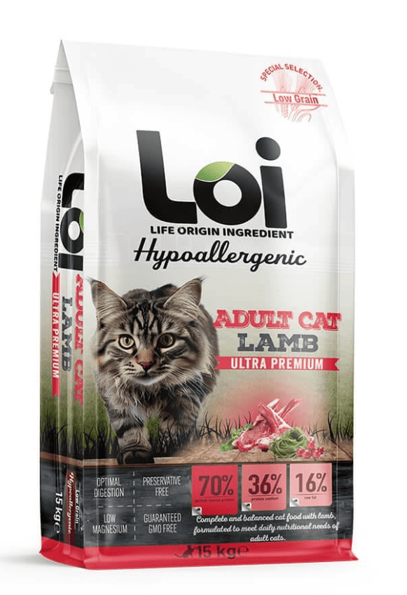 loi-yetiskin-kedi-kuzulu-15-kg-yetiskin-kedi-mamasi-loi-93-15-B LOI Super Premium Mancare Pisica Adulta cu Miel - imagine 1